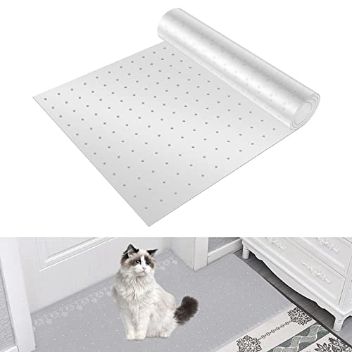 Gatphy Teppichschutz für Haustiere, 38 x 110 cm, Kratzschutz für Katzen, Anti-Kratzer, unter der Tür, leicht zu schneiden, Katzenteppichschutzmatte, wiederverwendbarer Katzenkratz-Teppichstopper Gatphy Teppichschutz für Haustiere, 38 x 110 cm, Kratzschutz für Katzen, Anti-Kratzer, unter der Tür, leicht zu schneiden, Katzenteppichschutzmatte, wiederverwendbarer Katzenkratz-Teppichstopper von Gatphy