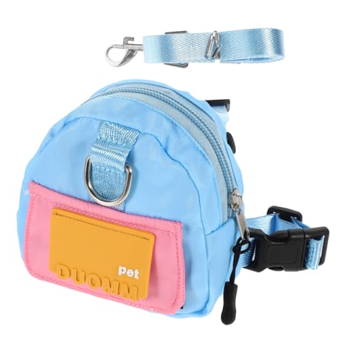 Gatuida 1 Satz Hunde Rucksack mit Integriertem Kotbeutelspender Verstellbarer Tragegurt für Kleine Hunde Tragetasche für Reisen und Outdoor Aktivitäten Blau S Gatuida 1 Satz Hunde Rucksack mit Integriertem Kotbeutelspender Verstellbarer Tragegurt für Kleine Hunde Tragetasche für Reisen und Outdoor Aktivitäten Blau S von Gatuida