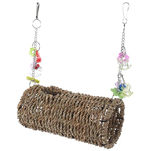 Gatuida 1 Satz Papagei Schaukel Hängende Vogel Swing für Papageien und Wellensittiche Verschleißfest und Dekorativ für Vogelkäfige Wohnaccessoire von Gatuida