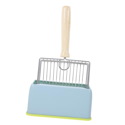 Gatuida 1 Satz Schaufel Für Katzenstreu Katzenrätsel Katzentoilette Mit Haube Katzenstreuschaufel Mit Halter Katzensieb Schaufel Liner Klumpende Katzenstreu Katzenstange Post Abs Sky-Blue von Gatuida