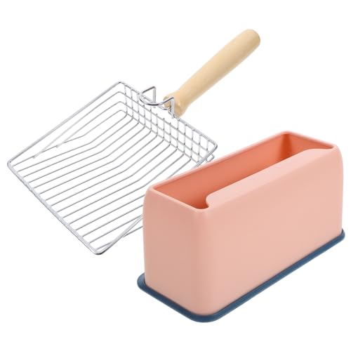 Gatuida 1 Satz Schaufel Für Katzenstreu Puzzle Handhaben Sieben Schaufeln Für Katzenstreu Zusammenklappbar Spülbar Einstellbar Gießen Katzenschaufel Post Rostfreier Stahl Rosa von Gatuida