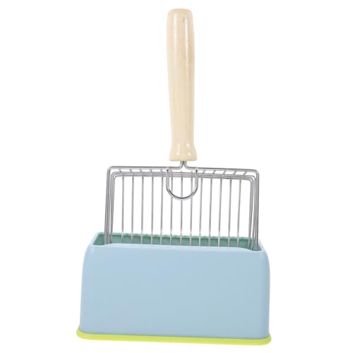 Gatuida 1 Satz Schaufel Für Katzenstreu Wohnung Katzenbaum Katzenhöhle Katzenrätsel Katzentoilette Mit Haube Katzeneinlagen Katzenspielzeug Katzennäpfe Behälter Sichtung Liner Sky-Blue Abs von Gatuida