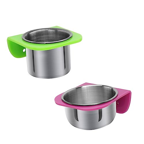 Gatuida 1 Satz Ständer Für Papageienfutterboxen Gericht Spieß Wasserspender Für Vögel Ratte Spender Für Wassernapf Für Hunde Haustierschalen Nein Hühnerfutter Fänger Essen Rostfreier Stahl Gatuida 1 Satz Ständer Für Papageienfutterboxen Gericht Spieß Wasserspender Für Vögel Ratte Spender Für Wassernapf Für Hunde Haustierschalen Nein Hühnerfutter Fänger Essen Rostfreier Stahl von Gatuida