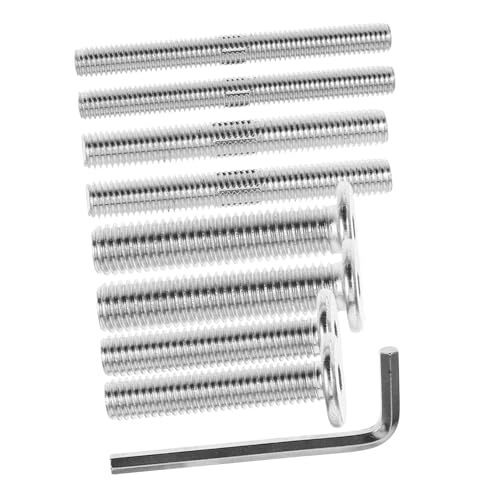 Gatuida 1 Set Katzen Klettergerüst Zubehör Katzen Kratzbaum Hardware Möbelbolzen Vollgewindebolzen Flachkopfbolzen Sechskantschlüssel Doppelendschrauben Gewindestehbolzen Stahl Gatuida 1 Set Katzen Klettergerüst Zubehör Katzen Kratzbaum Hardware Möbelbolzen Vollgewindebolzen Flachkopfbolzen Sechskantschlüssel Doppelendschrauben Gewindestehbolzen Stahl von Gatuida