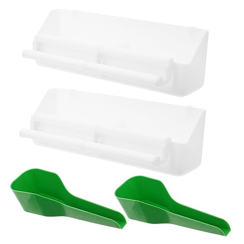 Gatuida 1 Set Papageien Trinkbrunnen Vogelkäfig Vogelfutterspender Papageienspielzeug Sittichfutter Geflügelwasserspender Krähenfutterspender Taubenkäfig Futterspender Gatuida 1 Set Papageien Trinkbrunnen Vogelkäfig Vogelfutterspender Papageienspielzeug Sittichfutter Geflügelwasserspender Krähenfutterspender Taubenkäfig Futterspender von Gatuida
