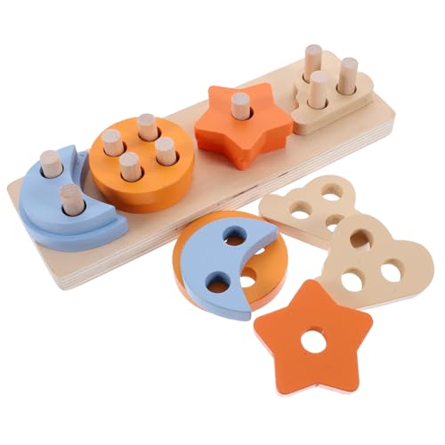 Gatuida Holzblock Spielzeug Für Papageien Vogel Holzblock Puzzle Papagei Spielzeug Vogeltrainingsspielzeug Sittichtrainingsspielzeug Vogelspielzeug Vogelkäfigzubehör Papageienspielzeug von Gatuida