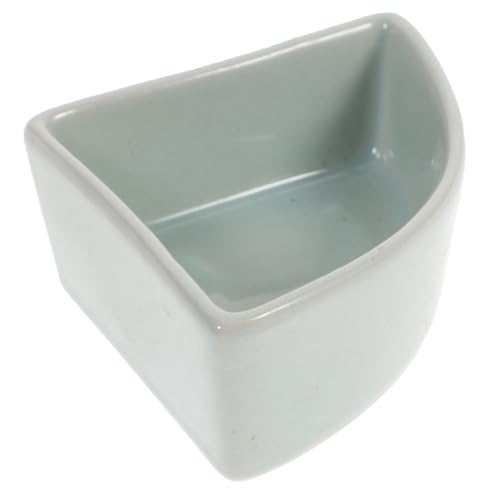 Gatuida 1 Stück Anti-Turning Pet Water Basin pet Water Bowl Hamster Futterstation Dreieckiger Trinknapf Schüssel Futternapf für Haustiere Kleintierfütterung Hamsterschale Keramik Blue Gatuida 1 Stück Anti-Turning Pet Water Basin pet Water Bowl Hamster Futterstation Dreieckiger Trinknapf Schüssel Futternapf für Haustiere Kleintierfütterung Hamsterschale Keramik Blue von Gatuida