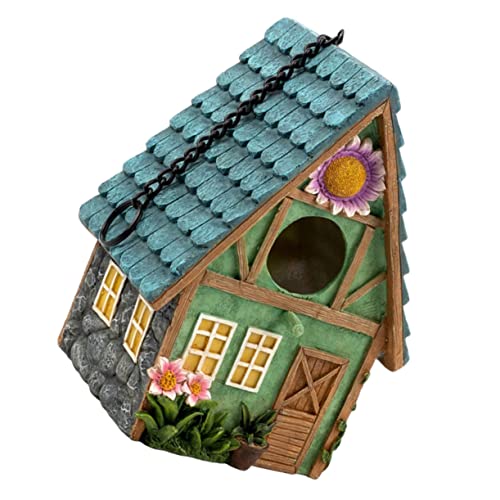 Gatuida 1 Stück Hängendes Vogelhaus Resin für Garten und Terrassendekoration Rustikaler Vielseitig Einsetzbar für Wildvögel und Vogelbeobachtung mit Zufälligem Haken Design Gatuida 1 Stück Hängendes Vogelhaus Resin für Garten und Terrassendekoration Rustikaler Vielseitig Einsetzbar für Wildvögel und Vogelbeobachtung mit Zufälligem Haken Design von Gatuida