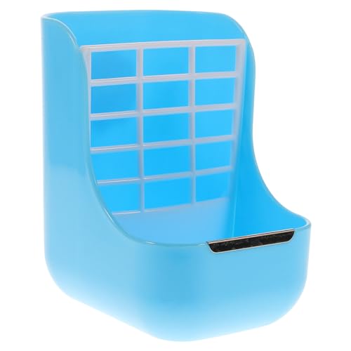 Gatuida 1 Stück Hamster Futterstation aus Kunststoff Kreativer Futterspender für Kaninchen und Meerschweinchen Futter und Heuraufe in Blau für Kleine Tiere Gatuida 1 Stück Hamster Futterstation aus Kunststoff Kreativer Futterspender für Kaninchen und Meerschweinchen Futter und Heuraufe in Blau für Kleine Tiere von Gatuida