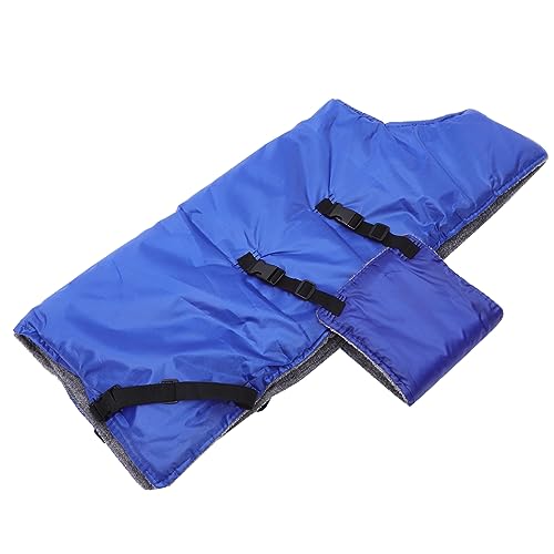 Gatuida 1 Stück Kalbsmantel aus Dickem Material mit Bauchschutz für Kälber Warm und Winddicht für Außenbereich Bequem und Anzulegen und Auszuziehen von Gatuida