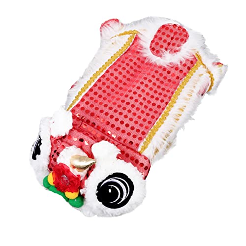 Gatuida 1 Stück Kleidung für Haustiere Löwentanz-Katzenkostüm Haustiershow Dinosaurierkostüm REH hundekleidung hundebekleidung Hundekleid des neuen Jahres Haustier Neujahrskostüm Polyester Gatuida 1 Stück Kleidung für Haustiere Löwentanz-Katzenkostüm Haustiershow Dinosaurierkostüm REH hundekleidung hundebekleidung Hundekleid des neuen Jahres Haustier Neujahrskostüm Polyester von Gatuida