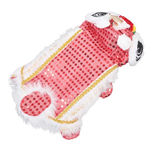 Gatuida 1 Stück Kleidung für Haustiere tierkostüme faschingskostüme Festival Ausstattung Hundefledermaus Kostüm Welpe Hundetanz-Löwenkostüm Hundekleid des neuen Jahres Polyester Gatuida 1 Stück Kleidung für Haustiere tierkostüme faschingskostüme Festival Ausstattung Hundefledermaus Kostüm Welpe Hundetanz-Löwenkostüm Hundekleid des neuen Jahres Polyester von Gatuida