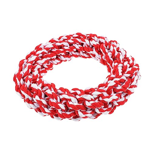 Gatuida 1 Stück Zahnreinigungsring Hund Seil Hund Kauring Bissfestes Seil Backenzahn Haustier -kauspielzeug Beißen Welpenspielzeug Knoten Zähne Kauen Hundespielzeug Baumwollseil Gatuida 1 Stück Zahnreinigungsring Hund Seil Hund Kauring Bissfestes Seil Backenzahn Haustier -kauspielzeug Beißen Welpenspielzeug Knoten Zähne Kauen Hundespielzeug Baumwollseil von Gatuida