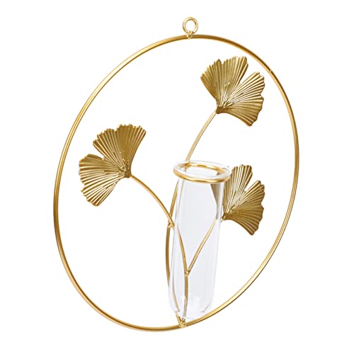 Gatuida 1 Stück hydroponische Vase Leben Wanddekoration Wohnzimmer Terrakotta büro Dekoration Living Room Decoration vases zimmerpflanzen Wohnzimmerdekor Vasendekor Wohnzimmer Glas Golden von Gatuida