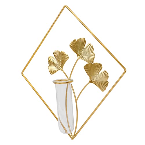Gatuida 1 Stück hydroponische Vase dekorative Wohnaccessoires für Mittelstücke Terrarienset Kernstück Rahmenvase büro Dekoration hochzeitsdeko dekorative Vase Wohnzimmerdekor Glas Golden von Gatuida