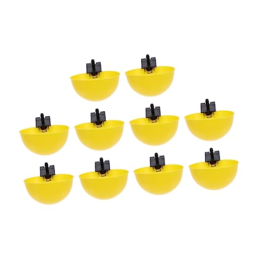 Gatuida 10 Stück Automatischer Wasserspender für Geflügel Pigeon Wassertränke für Hühner und Wachteln Praktische Wasserbecher für Küken und Vögel Hochwertiges Langlebiges Material zu Gatuida 10 Stück Automatischer Wasserspender für Geflügel Pigeon Wassertränke für Hühner und Wachteln Praktische Wasserbecher für Küken und Vögel Hochwertiges Langlebiges Material zu von Gatuida