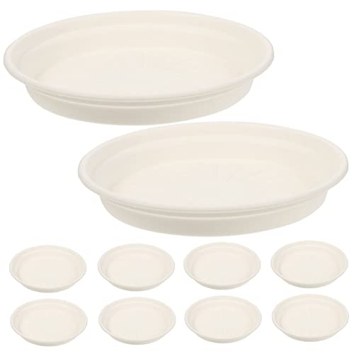 Gatuida 10 Stück Blumentopf Tablett großer Pflanzenuntersetzer Terrakotta-Töpfe Pflanzentopf Tablett Pflanztopf Untersetzer zimmerpflanzen Tropfschalen für Blumentöpfe Pflanzenschale Weiß Gatuida 10 Stück Blumentopf Tablett großer Pflanzenuntersetzer Terrakotta-Töpfe Pflanzentopf Tablett Pflanztopf Untersetzer zimmerpflanzen Tropfschalen für Blumentöpfe Pflanzenschale Weiß von Gatuida