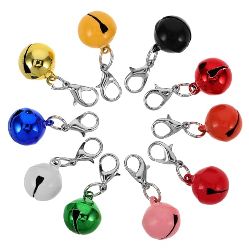 Gatuida 10 Stück Hundehalsband Glocken für Katzen und Hunde Zubehör für Training und Stilvolle Auftritte Gatuida 10 Stück Hundehalsband Glocken für Katzen und Hunde Zubehör für Training und Stilvolle Auftritte von Gatuida