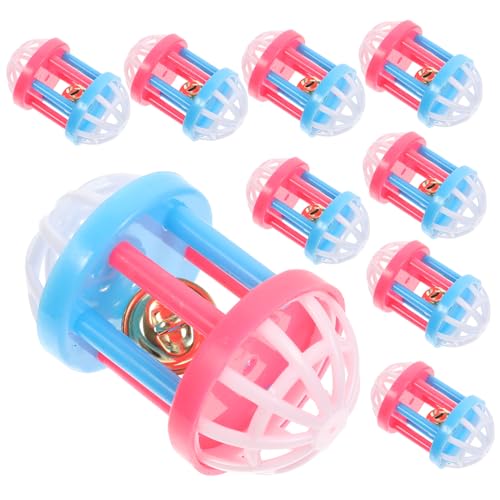 Gatuida 10 Stück Teiliges Hamster Glockenspielzeug Geräuschspielzeug für Kleine Haustiere Zylinderball für Hamster und Kaninchen Farblich Gemischt für Spiel und Bewegung Zufällige Farbe Gatuida 10 Stück Teiliges Hamster Glockenspielzeug Geräuschspielzeug für Kleine Haustiere Zylinderball für Hamster und Kaninchen Farblich Gemischt für Spiel und Bewegung Zufällige Farbe von Gatuida