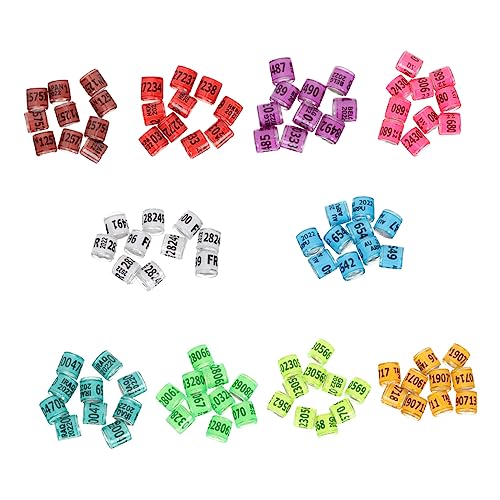 Gatuida 100 Stück Brieftauben-Identifikationsring Voliere Vogelmarkierung Papageienfußringe goldwaschrinne blingoball privater Taubenmarker Markierung für Taubenrennen Aluminium Colorful Gatuida 100 Stück Brieftauben-Identifikationsring Voliere Vogelmarkierung Papageienfußringe goldwaschrinne blingoball privater Taubenmarker Markierung für Taubenrennen Aluminium Colorful von Gatuida