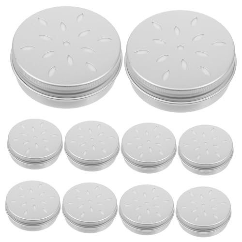 Gatuida 10Stücke Dufttrainingsbehälter Für Metallboxen Mit Deckel Hundetrainingszubehör Für Geruchsarbeit Und Nasenarbeit Dosen Für Effektives Dufttraining von Gatuida