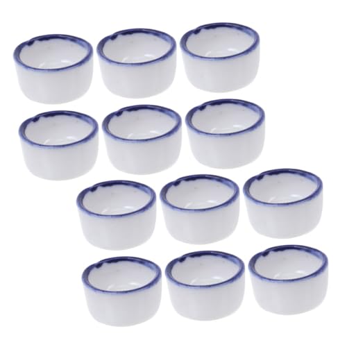 Gatuida 12 Stück Mini Keramikschalen für Wasser und Futter für Spinnen und Skorpione Platzsparend für Terrarien Vielseitige Trink und Futterschalen für Kleine Haustiere Gatuida 12 Stück Mini Keramikschalen für Wasser und Futter für Spinnen und Skorpione Platzsparend für Terrarien Vielseitige Trink und Futterschalen für Kleine Haustiere von Gatuida