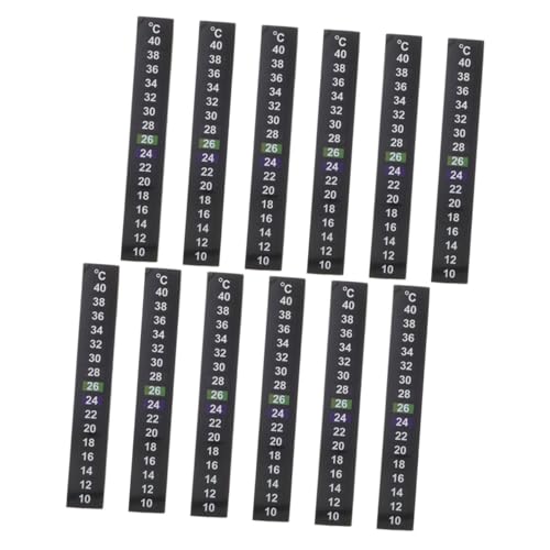 Gatuida 12 Stück Teiliges Aquarium Thermometer Sticker Digitale Temperaturaufkleber Selbstklebend Farbwechselnd Präzise Messung für Fischbecken und Aquarien Einfach Anzubringen Gatuida 12 Stück Teiliges Aquarium Thermometer Sticker Digitale Temperaturaufkleber Selbstklebend Farbwechselnd Präzise Messung für Fischbecken und Aquarien Einfach Anzubringen von Gatuida