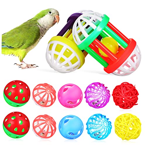 Gatuida 12 Stück Vogel Spielzeugball Papageiplattform Vogelspielzeug Für Vogelsitzstangen Für Käfige Futterspielzeug Für Sittiche Papageienglocke Vogelspielzeug Papagei Ara Plastik Gatuida 12 Stück Vogel Spielzeugball Papageiplattform Vogelspielzeug Für Vogelsitzstangen Für Käfige Futterspielzeug Für Sittiche Papageienglocke Vogelspielzeug Papagei Ara Plastik von Gatuida