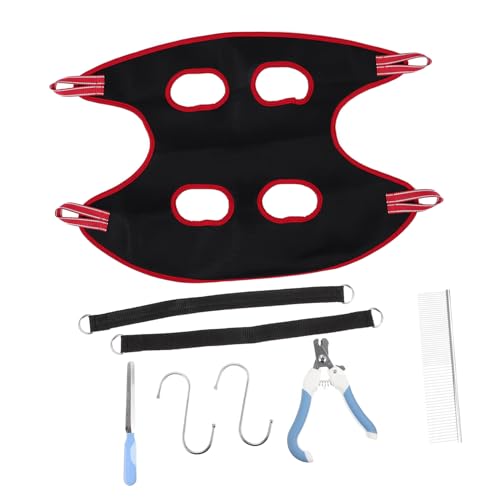 Gatuida 1Satz Hängematte für Haustierpflege Ergonomische Pflege Hängematte für Katzen Krallenschneider Nagelknipser und Nagelfeile für Hause Salon Gatuida 1Satz Hängematte für Haustierpflege Ergonomische Pflege Hängematte für Katzen Krallenschneider Nagelknipser und Nagelfeile für Hause Salon von Gatuida
