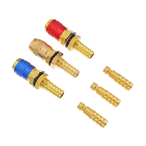 Gatuida 1Satz Schnellverschluss Schweißadapter für Schweißer Torch Teiliges Wassergekühltes Schweißzubehör Robuste CNC Bearbeitung für Gatuida 1Satz Schnellverschluss Schweißadapter für Schweißer Torch Teiliges Wassergekühltes Schweißzubehör Robuste CNC Bearbeitung für von Gatuida