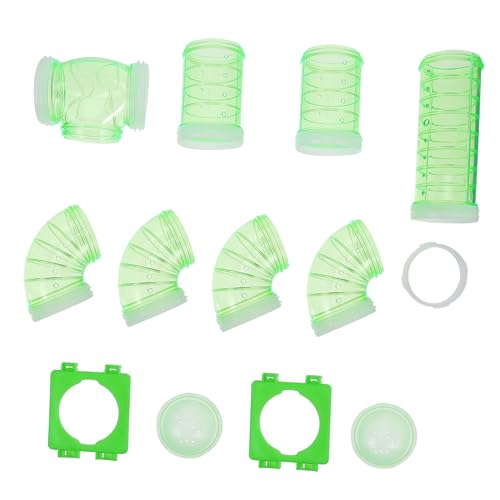 Gatuida 1Satz Teiliges Hamster Röhren Verbindungselemente Für DIY Tunnel Röhren Für Hamsterkäfige Haustier Zubehör Für Kreative Bauprojekte von Gatuida