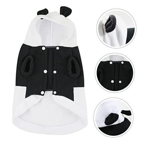 Gatuida 1Stück Haustierkostüm Panda Für Süßes Und Bequemes Outfit Für Herbst Winter Niedliche Tierbekleidung Für Haustiere Hundekleidung Für Besondere Anlässe von Gatuida