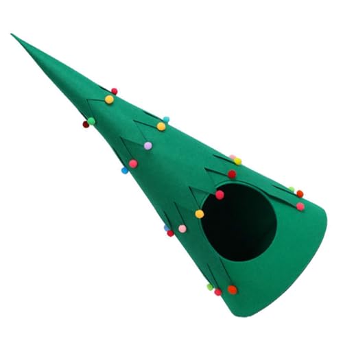Gatuida 1Stück Kuscheliges Katzenbett Weihnachtsbaum Form Abnehmbar Und Waschbar Filzmaterial Für Haustiere Schlafen Gemütlicher Rückzugsort Für Katzen Und Kleine Gatuida 1Stück Kuscheliges Katzenbett Weihnachtsbaum Form Abnehmbar Und Waschbar Filzmaterial Für Haustiere Schlafen Gemütlicher Rückzugsort Für Katzen Und Kleine von Gatuida