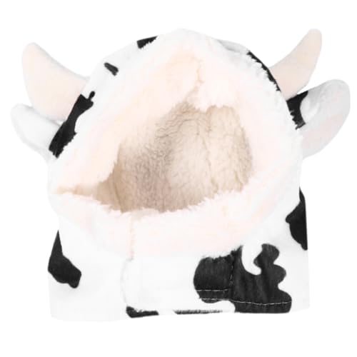 Gatuida 1Stück Plüsch Haustier Kappe Kuhförmiges Hundekostüm Für Partys Cosplay Hut Für Material Für Haustier Hutschmuck Und Festliche Anlässe von Gatuida