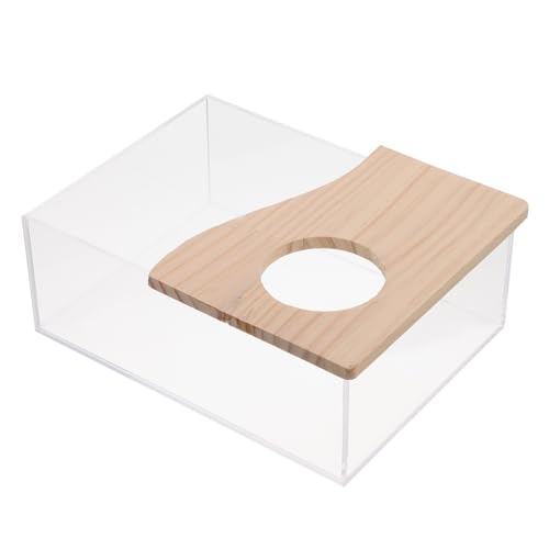 Gatuida 1Stück Sandbad Box Für Kleine Haustiere Transparentes Hamsterbadewanne Für Hamster Und Kleine Nager Als Toilette Und Sandbad Aus Langlebigem Gatuida 1Stück Sandbad Box Für Kleine Haustiere Transparentes Hamsterbadewanne Für Hamster Und Kleine Nager Als Toilette Und Sandbad Aus Langlebigem von Gatuida