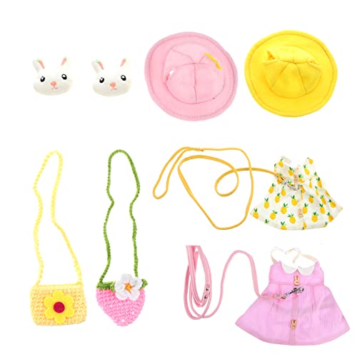 Gatuida 2 Sätze Kaninchenleine Hamsterhaus Hängematte Käfigzubehör Für Meerschweinchen Chinchillakäfig Frettchenkleidung Kaninchenstall Hasen Kaninchen-Outfits Bausatz Haustier Baumwolle von Gatuida