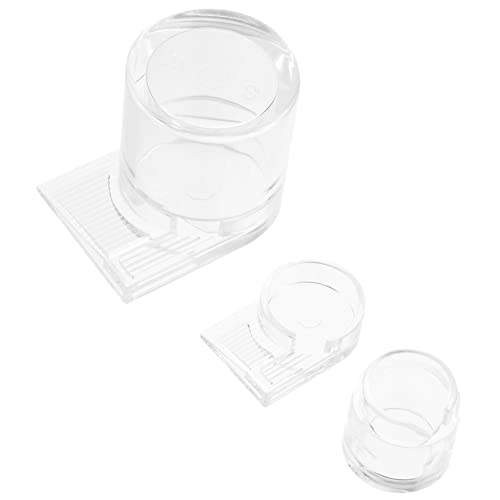 Gatuida 2 Stück Ameisen Wasser fütterung gerät ameisentränke Ameisen Tränke Ameisenpflege Ameisenfutter Wasserspender für Schildkröten Gel Imkerei Werkzeuge Futtertablett für Ameisen Acryl von Gatuida