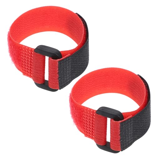 Gatuida 2 Stück Anti-Verhaken-Hahnhalsband krähender Kragen Hahn Krähe Kragen Austauschbar Hühnerhalsband Nackenbänder gegen krähenden Hahn Anti-Lärm-Hühnerhalsbänder Nylon rot von Gatuida