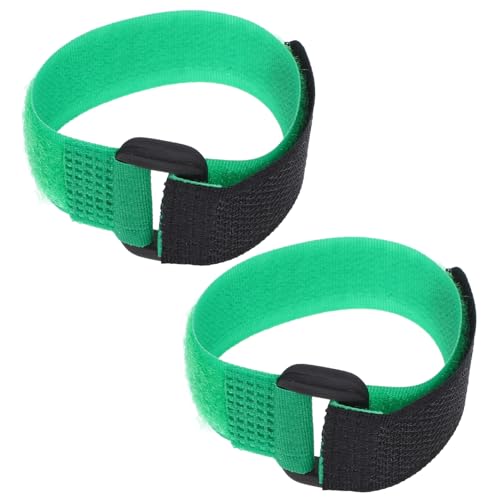Gatuida 2 Stück Anti-Verhaken-Hahnhalsband kräht Hahnhalsgurt ersetzen Ersatz krähender Kragenhahn Austauschbar Hühnerhalsgurte Flexible Hühnerhalsbänder zum Stoppen von Krähen Nylon Green von Gatuida