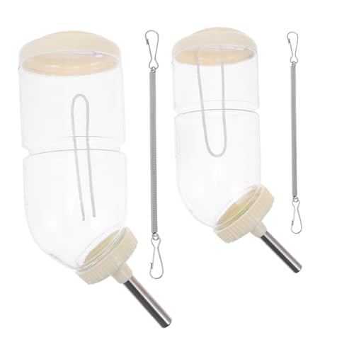Gatuida 2 Stück Auslaufsichere Trinkflasche für Kleintiere Wasserbehälter für Kaninchen Chinchillas und Meerschweinchen Gatuida 2 Stück Auslaufsichere Trinkflasche für Kleintiere Wasserbehälter für Kaninchen Chinchillas und Meerschweinchen von Gatuida