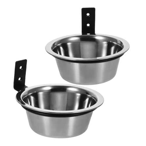 Gatuida 2 Stück Erhöhte Futter und Wasserschalen Robuster Edelstahlständer für Komfortables Füttern Höhenverstellbar und für Haustiere Gatuida 2 Stück Erhöhte Futter und Wasserschalen Robuster Edelstahlständer für Komfortables Füttern Höhenverstellbar und für Haustiere von Gatuida