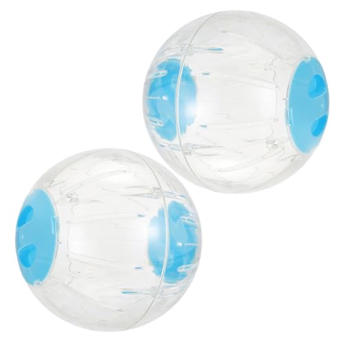 Gatuida 2 Stück Hamster Fitnessball Transparente Laufkugeln für Kleintiere mit Belüftungsloch Einfach zu Montieren Langlebig und Sicher für Zwerghamster und Mäuse Gatuida 2 Stück Hamster Fitnessball Transparente Laufkugeln für Kleintiere mit Belüftungsloch Einfach zu Montieren Langlebig und Sicher für Zwerghamster und Mäuse von Gatuida