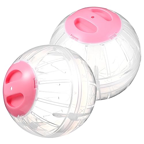 Gatuida 2 Stück Hamster Sportball Hamster hamsterspielzeug Hamster-Trainingsball Hamster Fitnesszubehör Hamster Laufrad Frettchen Hund Hamster läuft Bälle Haustierbedarf Plastik Gatuida 2 Stück Hamster Sportball Hamster hamsterspielzeug Hamster-Trainingsball Hamster Fitnesszubehör Hamster Laufrad Frettchen Hund Hamster läuft Bälle Haustierbedarf Plastik von Gatuida