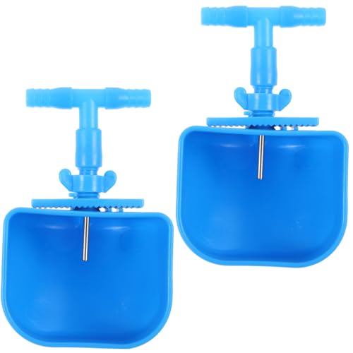 Gatuida 2 Stück Kaninchen Wasserbrunnendeckel Meerschweinchen Innenkäfig Spender Isolierter Becher Streu Haustier Hydro Getränk Heu Katzen Wasserfutterspender Stall Wasserkrug von Gatuida