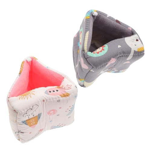 Gatuida 2 Stück Kuschelige Hamsterhäuser Weiches Baumwollkissen Atmungsaktiv und Robust Für Hamster Chinchilla und Kleine Nager Sicheres Versteck und Gemütliches Schlafhaus Gatuida 2 Stück Kuschelige Hamsterhäuser Weiches Baumwollkissen Atmungsaktiv und Robust Für Hamster Chinchilla und Kleine Nager Sicheres Versteck und Gemütliches Schlafhaus von Gatuida