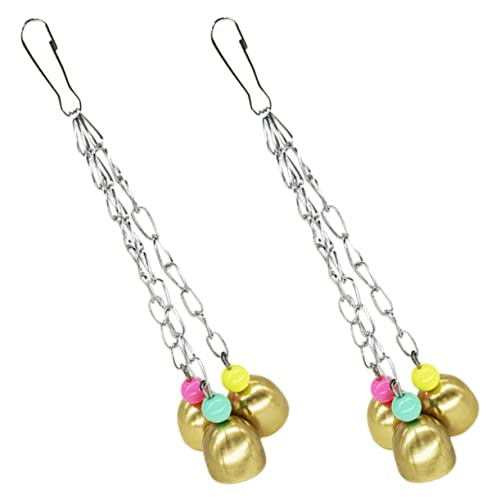 Gatuida 2 Stück Papagei Käfigspielzeug mit Glöckchen Bunte Hängende Spielzeuge für Kleine Papageien und Wellensittiche für Spaß im Käfig Zufällige Farbe Zufällige Farbe Gatuida 2 Stück Papagei Käfigspielzeug mit Glöckchen Bunte Hängende Spielzeuge für Kleine Papageien und Wellensittiche für Spaß im Käfig Zufällige Farbe Zufällige Farbe von Gatuida