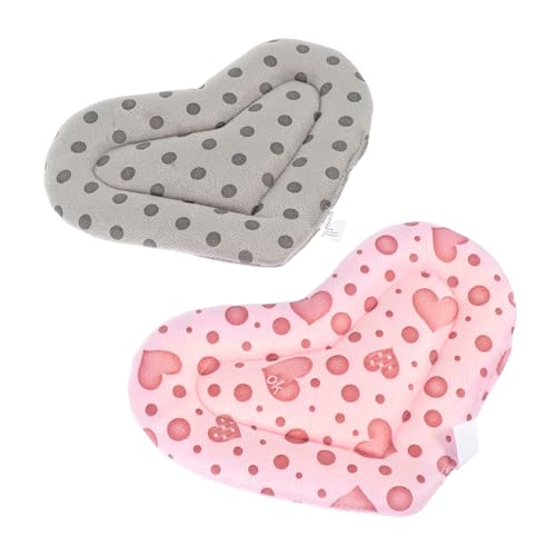Gatuida 2 Stück Teiliges Hamster Nest Kissen für Kleintiere Atmungsaktive und Warme Schlafmatte Kuschelbett für Meerschweinchen Kaninchen Igel für Käfig und Ruhebereich von Gatuida