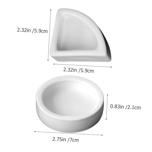 Gatuida 2 Stück Teiliges Reptilien futterschale aus Keramik Fluchtsicher und Kompakt Geeignet als Futter Wassernapf für Eidechsen Schildkröten und Andere Kriechtiere Einfach zu Reinigen Gatuida 2 Stück Teiliges Reptilien futterschale aus Keramik Fluchtsicher und Kompakt Geeignet als Futter Wassernapf für Eidechsen Schildkröten und Andere Kriechtiere Einfach zu Reinigen von Gatuida