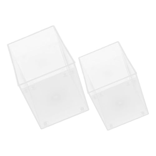 Gatuida 2 Stück Teiliges Rimless Aquarium Tragbarer Betta Fisch Tank Offenes Design für Einfache Pflege Transparenter Kleiner Mehrzweck Wassertank Kompakt für Tisch Sicherer Kunststoff für Gatuida 2 Stück Teiliges Rimless Aquarium Tragbarer Betta Fisch Tank Offenes Design für Einfache Pflege Transparenter Kleiner Mehrzweck Wassertank Kompakt für Tisch Sicherer Kunststoff für von Gatuida