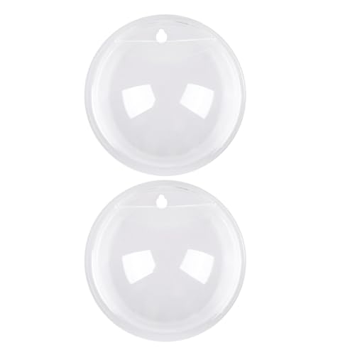 Gatuida 2 Stück Wandbehang-Aquarium – Wandmontiertes Fischglas, Betta-Aquarium, Acryl, transparente Pflanzenvase, Pflanztopf für Wohnzimmer, Arbeitszimmer Gatuida 2 Stück Wandbehang-Aquarium – Wandmontiertes Fischglas, Betta-Aquarium, Acryl, transparente Pflanzenvase, Pflanztopf für Wohnzimmer, Arbeitszimmer von Gatuida